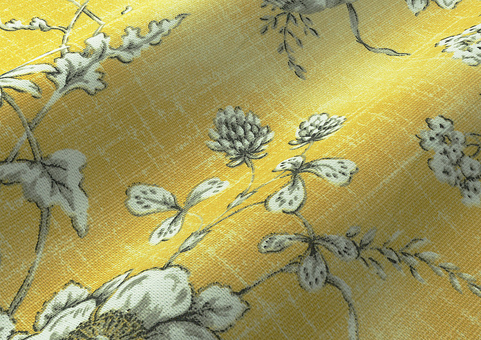 Finch Toile, Buttercup - Twist&Fit Roman Blind - Image 4